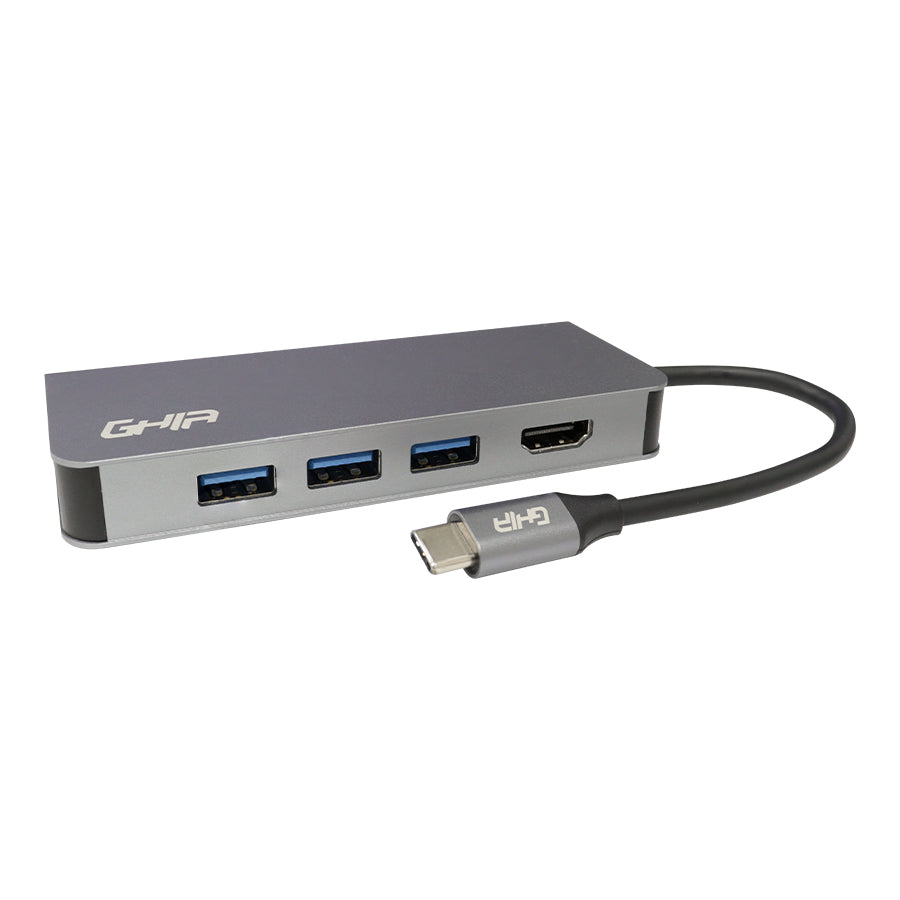 ADAPTADOR MULTIPUERTO 8 EN 1 GHIA USB 3.1 DE TIPO C A HDMI/RJ45/USB 3.1 3/MICRO SD/ MEMORIA SD / C PD ADAPTADOR MULTIPUERTO 8 EN 1 GHIA USB 3.1 DE TIPO C A HDMI/RJ45/USB 3.1 3/MICRO SD/ MEMORIA SD / C PD